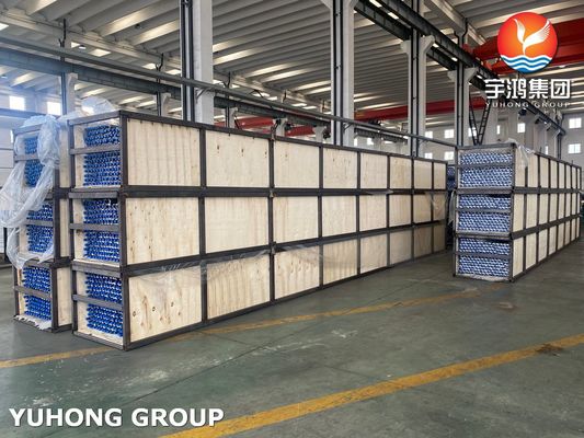 Embedded G Fin Tube , ASME SA179 Carbon Steel Seamless Tube With Al 1060, Air Cooler Application