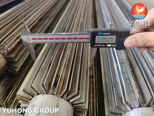 ASTM A213 TP316L Longitudinal Finned Tube Furnace Boiler