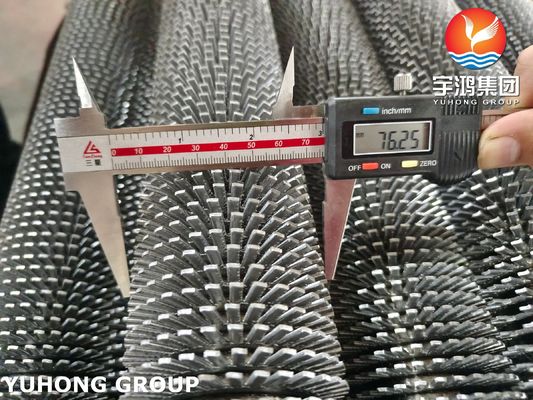 ASME SA192 Carbon Steel Fin Tube Serrated CS Fin Strip For Fired Heater