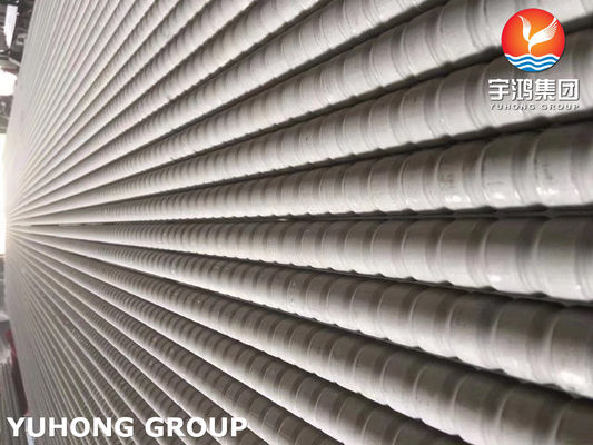 Stainless Steel Corrugated Finned Tube For Heat Exchanger Industrial Cooling System