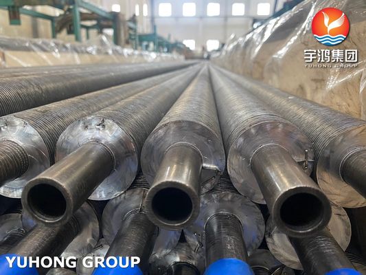 Embedded G Fin Tube StainlessSteel Seamless Tube ASTM A213 TP316L With Aluminum 1060 For Heat Exchangers And AirCoolers