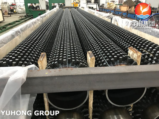 ASTM A106 GR.B Studded Tube Carbon Steel Seamless Pipe For Radiant Tube in Furnace