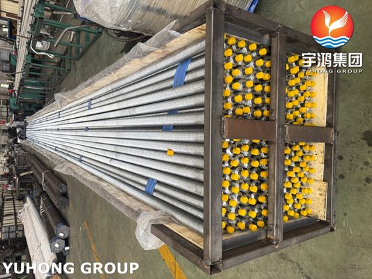 ASME SA179 KL-Type Wound Finned Tubes With AL Fin: High-Efficiency For Air Cooler Heat Exchangers